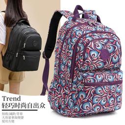 ６９９免運丷韓版休閒雙肩包大容量中老年媽媽背包簡約純色大學生小書包外出包收納包休閒包旅行包丷TB17415 歷史價格詳細信息