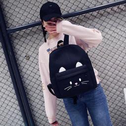 【&sect; 衫衫飾飾 &sect;】20008【送隨機單肩包或筆袋】貓咪雙肩包可愛萌周邊學生單肩包動漫書包女生背包小胸包 歷史價格詳細信息