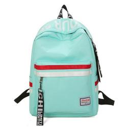 換包姐妹淘~學院風純色帆布後背包 歷史價格詳細信息