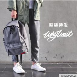 【DS】電腦雙肩包女包旅行休閒初中高中學生書包女士學院風大背包男ei 歷史價格詳細信息