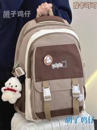 日系ins撞色學生手提袋補習袋 帆布斜挎包初中生大容量上課包包女 歷史價格詳細信息