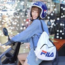 FILA 經典大LOGO後背包 大容量背包 書包 運動背包 肩背包 筆電夾層 防潑水 黑/丈青 30x13x45cm 歷史價格詳細信息
