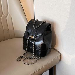 韓國小眾菱格後背包 女版2024新款包包 潮酷銀色時尚 鏈條小背包 百搭出遊旅行包 ins風休閒上課書包 網紅後背包-予你優選 歷史價格詳細信息