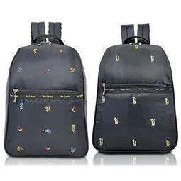 【日本Ferlieden】金貓刺繡超輕量隨身束口後背包 旅遊背包 輕旅行包 歷史價格詳細信息