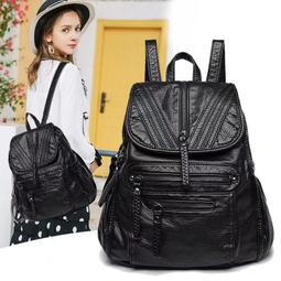 2024簡約書包簡約女大學生小清新純色雙肩包女款高級感 休閒背包 歷史價格詳細信息