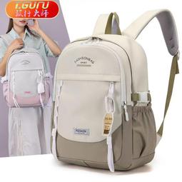 現貨 旅遊大師網紅韓版新大學生撞色日系學生書包清新背包小眾雙肩包 歷史價格詳細信息