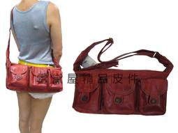 Cecife 肩背包中容量主袋+外袋共四層扁包100%進口牛皮革復古仿舊提肩背斜側背 歷史價格詳細信息