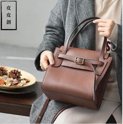 荔枝紋牛皮質感大包包女包2022新款潮百搭休閒軟皮斜背包大容量高級感托特包--麥包包 歷史價格詳細信息