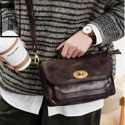 『皮皮創』原創設計手作真皮迷你小托特包。日系簡約復古頭層植鞣牛皮豎款小包百搭通勤手提單肩斜背包 歷史價格詳細信息