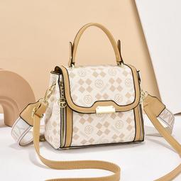 【八號館】秋季新款時尚刺繡花邊手提小包潮流拼色單肩斜挎包休閒包外出包收納包側背包斜背包．SD00806 歷史價格詳細信息