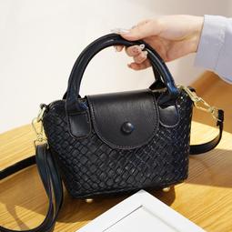 『購物趣』手提包秋季新款小清新單肩斜跨餃子菜籃子包包女外出包收納包旅行包休閒包~SF13992 歷史價格詳細信息