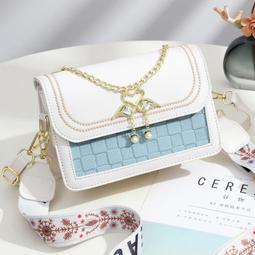 ６９９免運丶包包新款時尚女包大容量手提包韓版撞色大氣單肩斜跨包休閒包外出包收納包側背包斜背包丶SD00859 歷史價格詳細信息