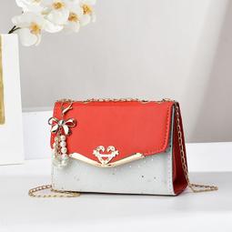 新款時尚菱格鏈條包小香風小眾包包高級感女夏百搭女士 斜背包 小方包-陽光優選 歷史價格詳細信息