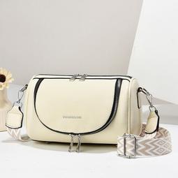 ６９９免運丶時尚女包新款褶皺女士單肩包簡約輕便尼龍布包女士多層斜挎小方包休閒包外出包收納包旅行包丶TA16148 歷史價格詳細信息