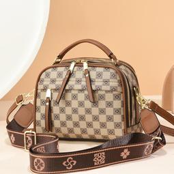 ６９９免運丶高級感包包大氣女包新款輕奢百搭撞色大容量送媽媽款手提包潮收納包休閒包外出包旅行包丶SD11042 歷史價格詳細信息