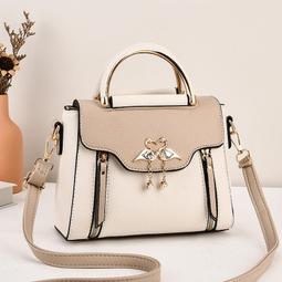 『購物趣』包包女款女士手提包中年女包韓版簡約編織單肩斜挎媽媽包休閒包外出包側背包斜背包收納包~SD00042 歷史價格詳細信息