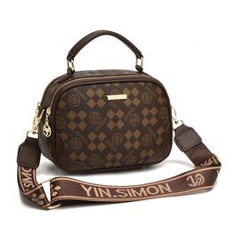 『購物趣』時尚手提包韓新款印花水桶包單肩背包斜挎包女潮收納包休閒包外出包旅行包~SF10159 歷史價格詳細信息