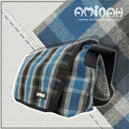 潮牌AMINAH~【am-0103】學院風蘇格蘭紋 百搭造型肩側背包 高質感絨布材質 街頭時尚潮流款~ 粉紅色 歷史價格詳細信息