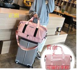 旅行包男款行李包手提拉桿包短途旅遊神器健身包大容量行李收納袋 歷史價格詳細信息