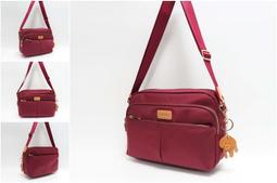 Bonnie 多隔層斜背包 文字圖案系列 滑面防潑水尼龍＋頭層牛皮 歷史價格詳細信息