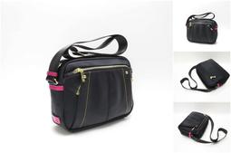 Bonnie 多隔層斜背包 文字圖案系列 滑面防潑水尼龍＋頭層牛皮 歷史價格詳細信息