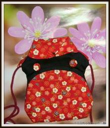 手作機縫 紅色圓點絨布 方包  斜背包 上街包  手提包 歷史價格詳細信息