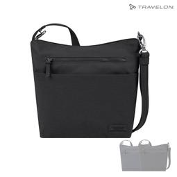 TRAVELON 防盜旅行斜背包/側背防盜包/防盜鋼網/防搶/出國旅遊 TL-33306 靛藍/台北山水 歷史價格詳細信息