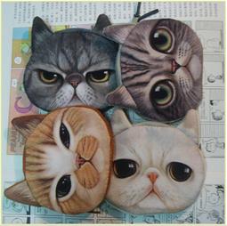 喵星人手機包 喵星人零錢包 3D仿真貓咪側背包 可愛貓 零錢包 手機包 歷史價格詳細信息