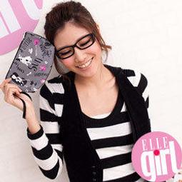 ELLE 時尚 鏈帶包 肩背包【現貨】全新正品 黑色 側背包 手提包 托特包 子母包 女包 電腦包 通勤 菱格包 歷史價格詳細信息