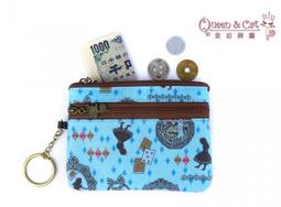 白鳥奈子精品舖  鑰匙圈零錢包 防水布包 台灣製造 皇后與貓 Queen & Cat 黑栗子貓頭鷹  滿千免運費 歷史價格詳細信息