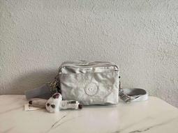 Kipling 金屬銀 BP3872 KI2642 猴子包 拉鍊夾層輕量雙肩後背包 防水 中款-雙喜生活館 歷史價格詳細信息