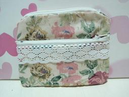 手工-紅玫瑰布包 生理包 收納包 化妝包 歷史價格詳細信息