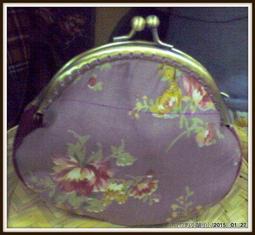 手作機縫 日本棉麻布  零錢包 口金包 歷史價格詳細信息