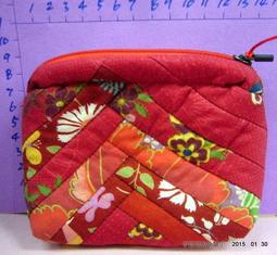 手作機縫 紅色圓點絨布 方包  斜背包 上街包  手提包 歷史價格詳細信息