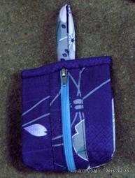 手作機縫 日本藍色棉麻櫻花布 直立式零錢包 小型相機包 手提包 價格比較,價格查詢,歷史價格詳細信息