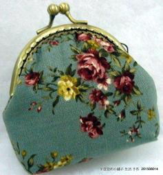 手作機縫 日本藍色棉麻櫻花布 直立式零錢包 小型相機包 手提包 歷史價格詳細信息