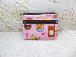 ~琴姐ㄉ店~C218M1615~印地貓拼布拉鍊三夾層零錢包。萬用包。三層零錢包。卡片包。隨身包~ 歷史價格詳細信息