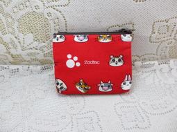 ~琴姐ㄉ店~C218M1624~可愛狗拼布拉鍊三夾層零錢包。萬用包。三層零錢包。卡片包。隨身包~ 歷史價格詳細信息