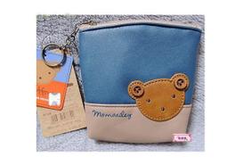 鑫本舖韓國 winghouse 鈕釦熊零錢包 3原色系列咖啡色款 歷史價格詳細信息