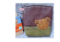 鑫本舖韓國 winghouse 鈕釦熊零錢包 3原色系列咖啡色款 歷史價格詳細信息