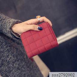 錢包女短款學生韓版可愛摺疊零錢包新款小清新卡包錢包一體包 歷史價格詳細信息