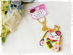 招財貓 珠扣包 口金包 零錢包 棉質 日本製 歷史價格詳細信息