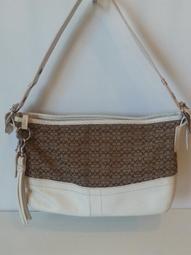 【二手真品】 COACH 經典 C logo 藍色 皮革 中夾 皮夾 歷史價格詳細信息