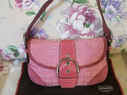 【二手真品】 COACH 經典 C logo 藍色 皮革 中夾 皮夾 歷史價格詳細信息