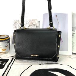 貝爾尼斯｛BERNIS}荔枝紋牛皮/方塊夾心拉鍊小方包 歷史價格詳細信息