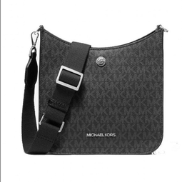 【Michael Kors】銀標三形小香風 17卡釦式後拉鍊中長夾-優雅黑 歷史價格詳細信息