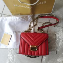 「 二手包 」 MICHAEL KORS 真皮手提斜背包（粉色）195 歷史價格詳細信息