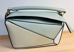 Loewe Puzzle fold tote 大號藍色 歷史價格詳細信息