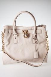 MICHAEL KORS HAMILTON 雙層置物手提/斜背二用包-焦糖色/小 歷史價格詳細信息