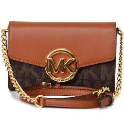 【西寧鹿】 全新 Michael Kors 35s7gsos2b 斜背/肩背 兩用包 咖啡 絕對真貨 美國帶回 可面交 歷史價格詳細信息